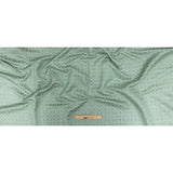 Polyester Jacquard - Sage Honeycombs - British Imported