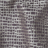 Polyester Jacquard - Amethyst Grid - British Imported