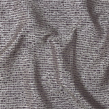 Polyester Jacquard - Amethyst Grid - British Imported