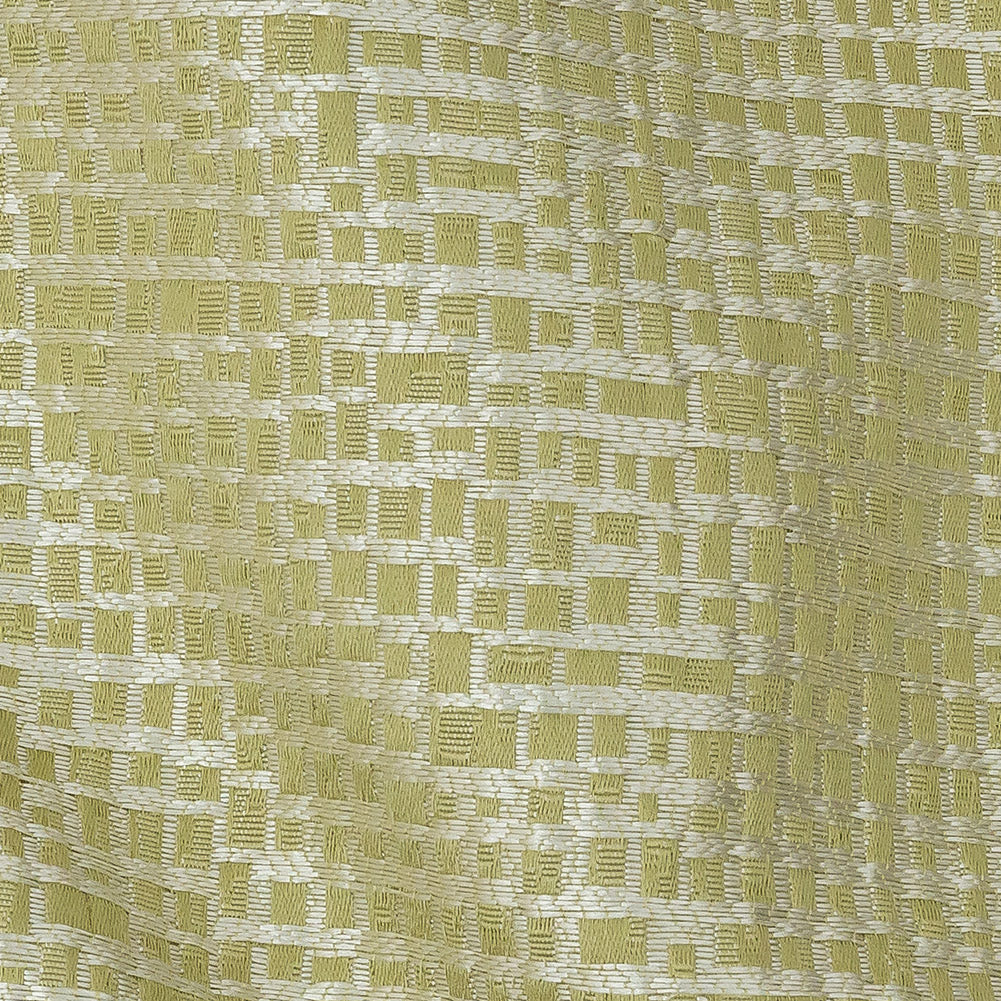 Polyester Jacquard - Apple Grid - British Imported