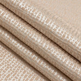 Polyester Jacquard - Cantaloupe Grid - British Imported