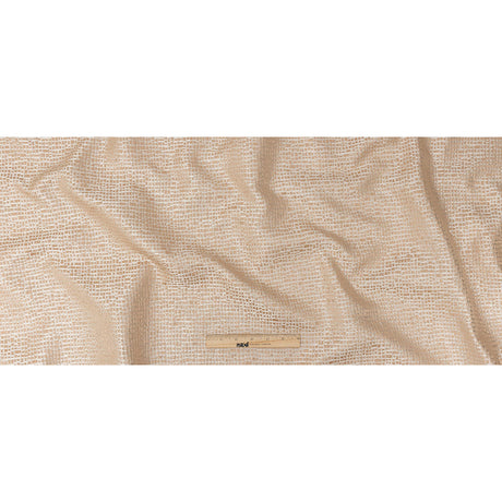 Polyester Jacquard - Cantaloupe Grid - British Imported