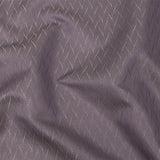 Drapery Jacquard - Amethyst Flowing Leaves - British Imported