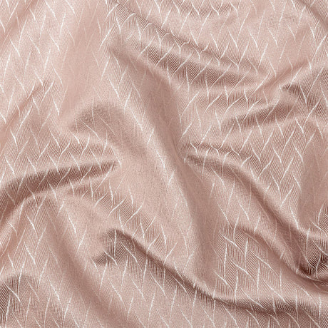 Drapery Jacquard - Blush Flowing Leaves - British Imported