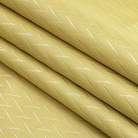 Drapery Jacquard - Zest Flowing Leaves - British Imported