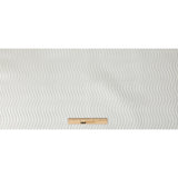 Satin-Faced Jacquard - Ice Wavy Lines - British Imported