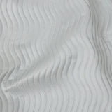 Satin-Faced Jacquard - Ice Wavy Lines - British Imported