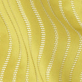 Satin-Faced Jacquard - Zest Wavy Lines - British Imported