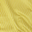 Satin-Faced Jacquard - Zest Wavy Lines - British Imported