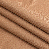 Polyester Jacquard - Ginger Spots - British Imported