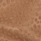 Polyester Jacquard - Ginger Spots - British Imported