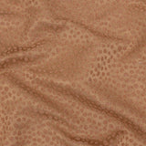 Polyester Jacquard - Ginger Spots - British Imported