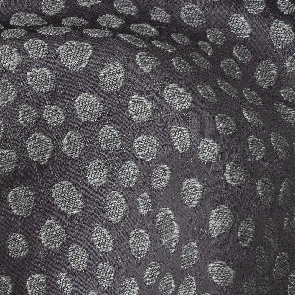 Polyester Jacquard - Iris Spots - British Imported
