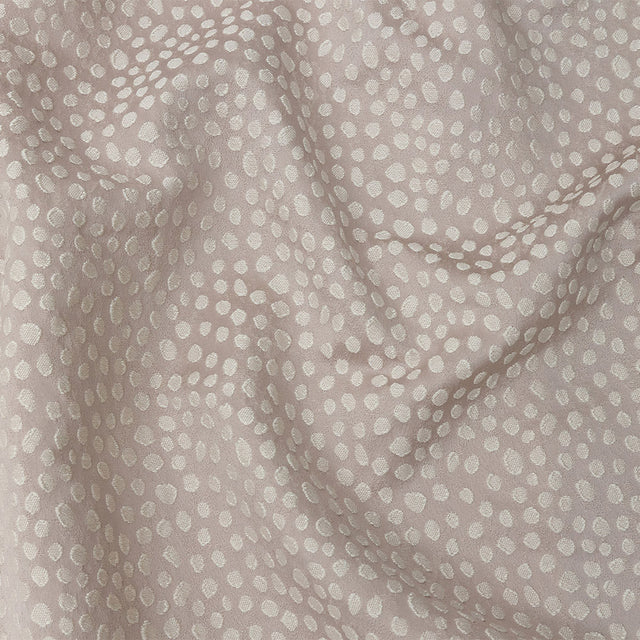Polyester Jacquard - Orchid Spots - British Imported