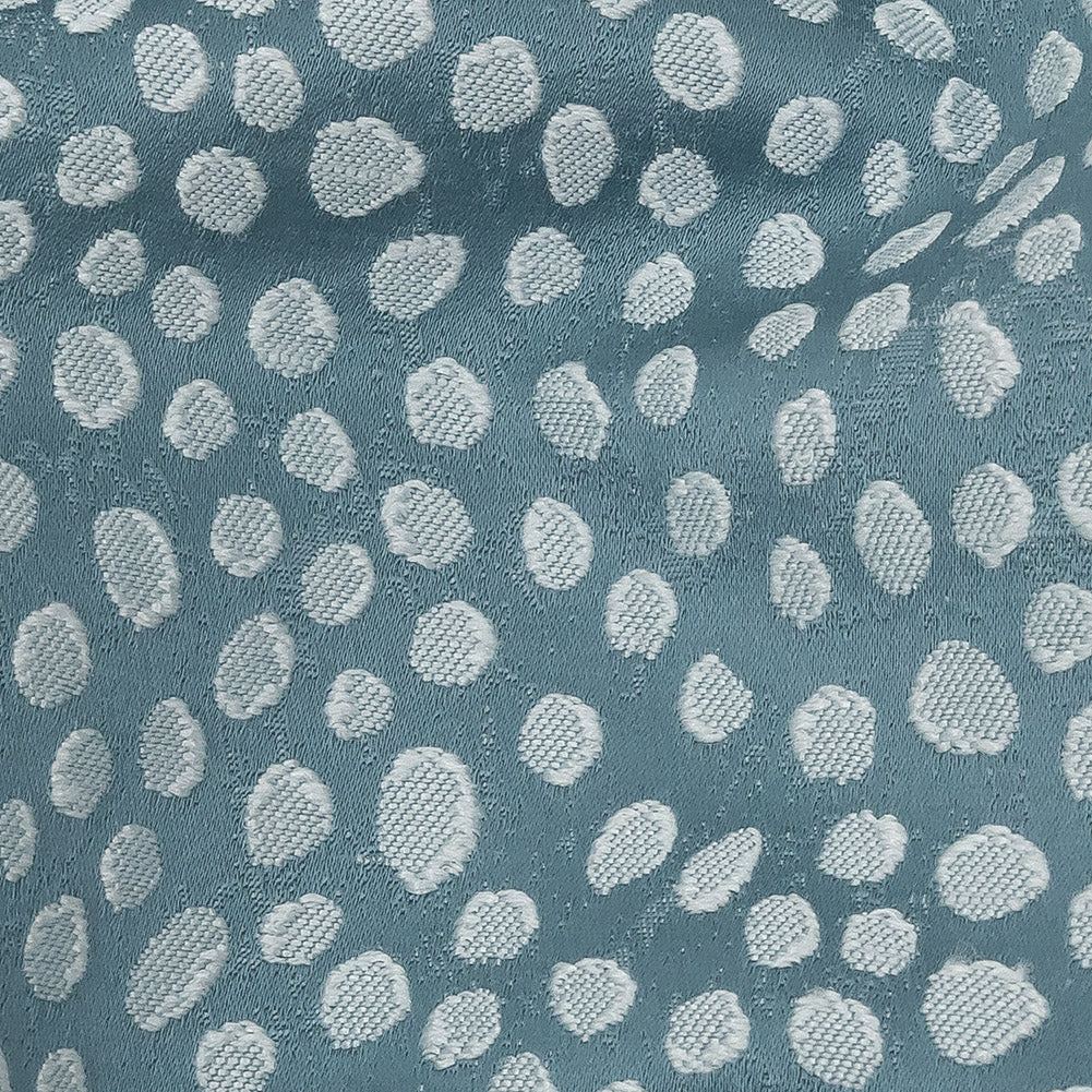 Polyester Jacquard - Sky Spots - British Imported