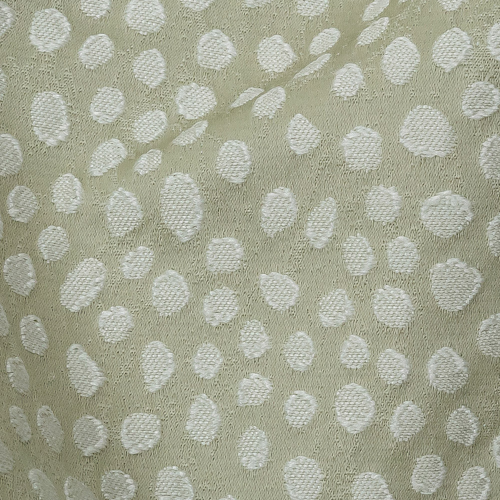 Polyester Jacquard - Willow Spots - British Imported