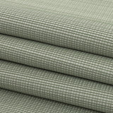 Gridded Polyester Woven - Sage - British Imported