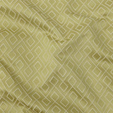 Satin-Faced Jacquard - Apple Diamond Fret - British Imported