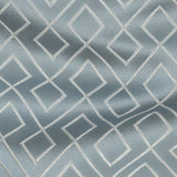 Satin-Faced Jacquard - Ice Diamond Fret - British Imported