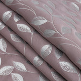 Satin-Faced Jacquard - Heather Foliage - British Imported