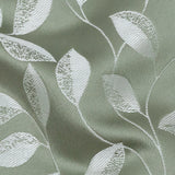 Satin-Faced Jacquard - Sage Foliage - British Imported