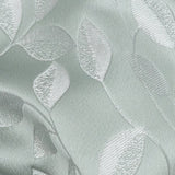Satin-Faced Jacquard - Seafoam Foliage - British Imported
