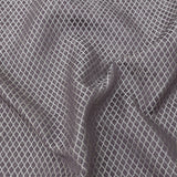 Polyester Jacquard - Amethyst Diamonds - British Imported