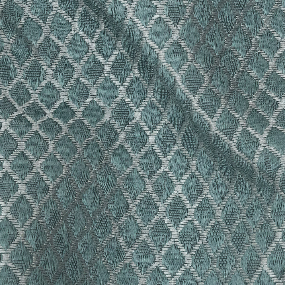 Polyester Jacquard - Spa Diamonds - British Imported