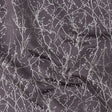 Polyester Jacquard - Amethyst Wintry Branches - British Imported