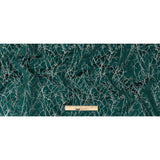 Polyester Jacquard - Emerald Wintry Branches - British Imported