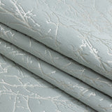 Polyester Jacquard - Glacier Wintry Branches - British Imported