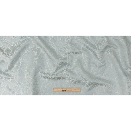 Polyester Jacquard - Glacier Wintry Branches - British Imported