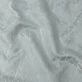 Polyester Jacquard - Glacier Wintry Branches - British Imported
