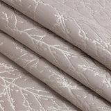 Polyester Jacquard - Lavender Wintry Branches - British Imported