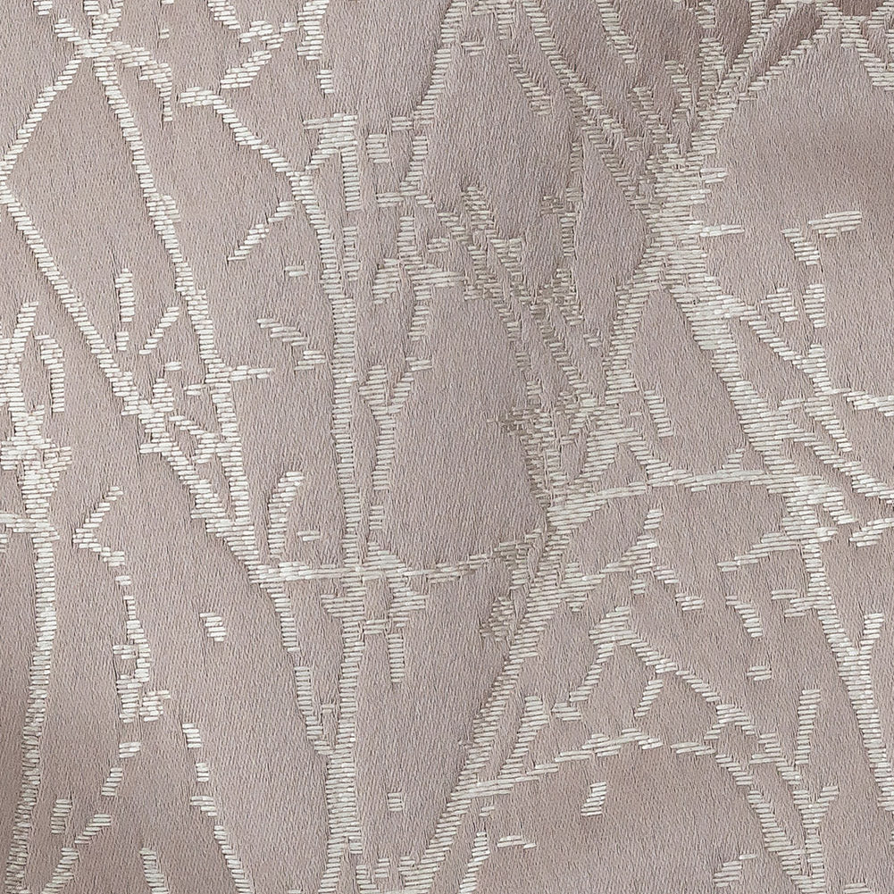 Polyester Jacquard - Lavender Wintry Branches - British Imported