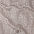 Polyester Jacquard - Lavender Wintry Branches - British Imported