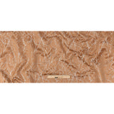 Polyester Jacquard - Rose Gold Wintry Branches - British Imported