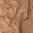 Polyester Jacquard - Rose Gold Wintry Branches - British Imported