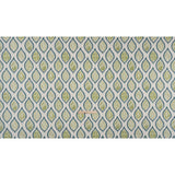 Cotton Canvas Print - Lagoon Textured Leaves - British Imported