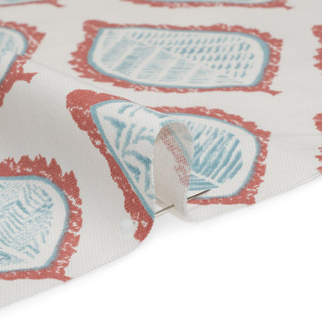 Cotton Canvas Print - Strawberry Textured Leaves - British Imported