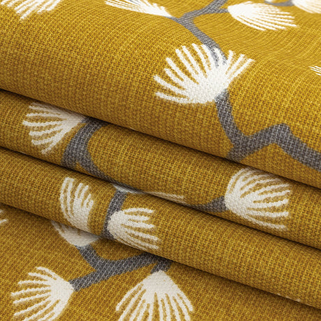Cotton Canvas Print - Sunflower Japanese Blooms - British Imported