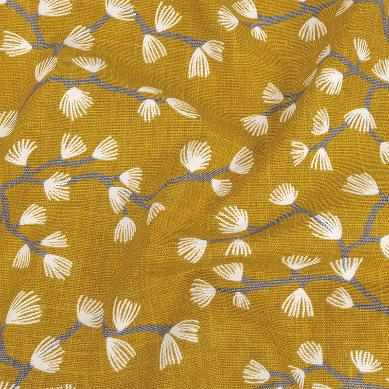 Cotton Canvas Print - Sunflower Japanese Blooms - British Imported