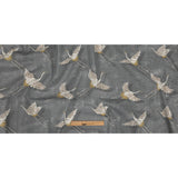 Cotton Canvas Print - Slate Cranes - British Imported