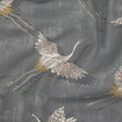 Cotton Canvas Print - Slate Cranes - British Imported