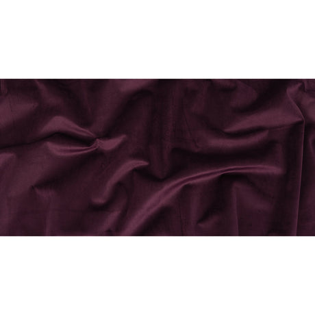 Polyester Drapery Velvet - Aubergine - British Imported