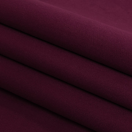 Polyester Drapery Velvet - Berry - British Imported