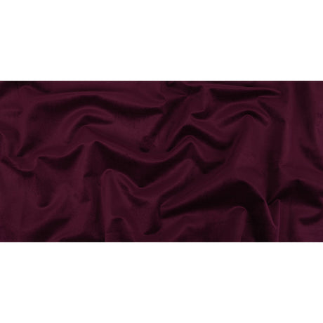 Polyester Drapery Velvet - Berry - British Imported