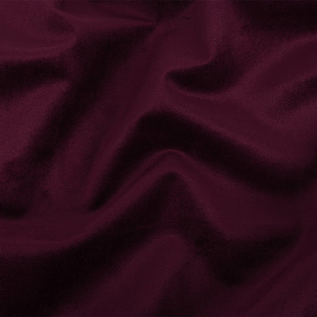 Polyester Drapery Velvet - Berry - British Imported