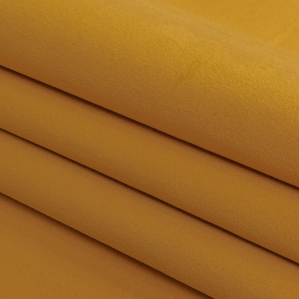 Polyester Drapery Velvet - Buttercup - British Imported