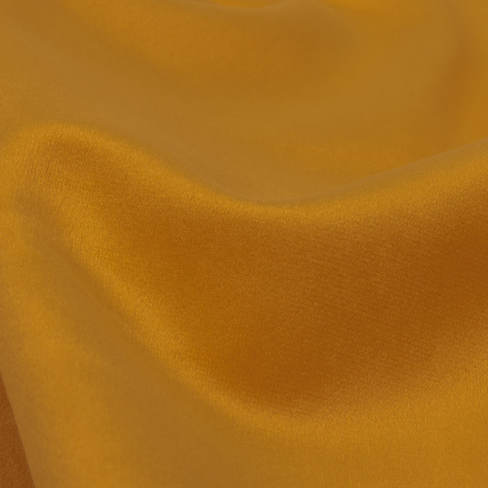 Polyester Drapery Velvet - Buttercup - British Imported